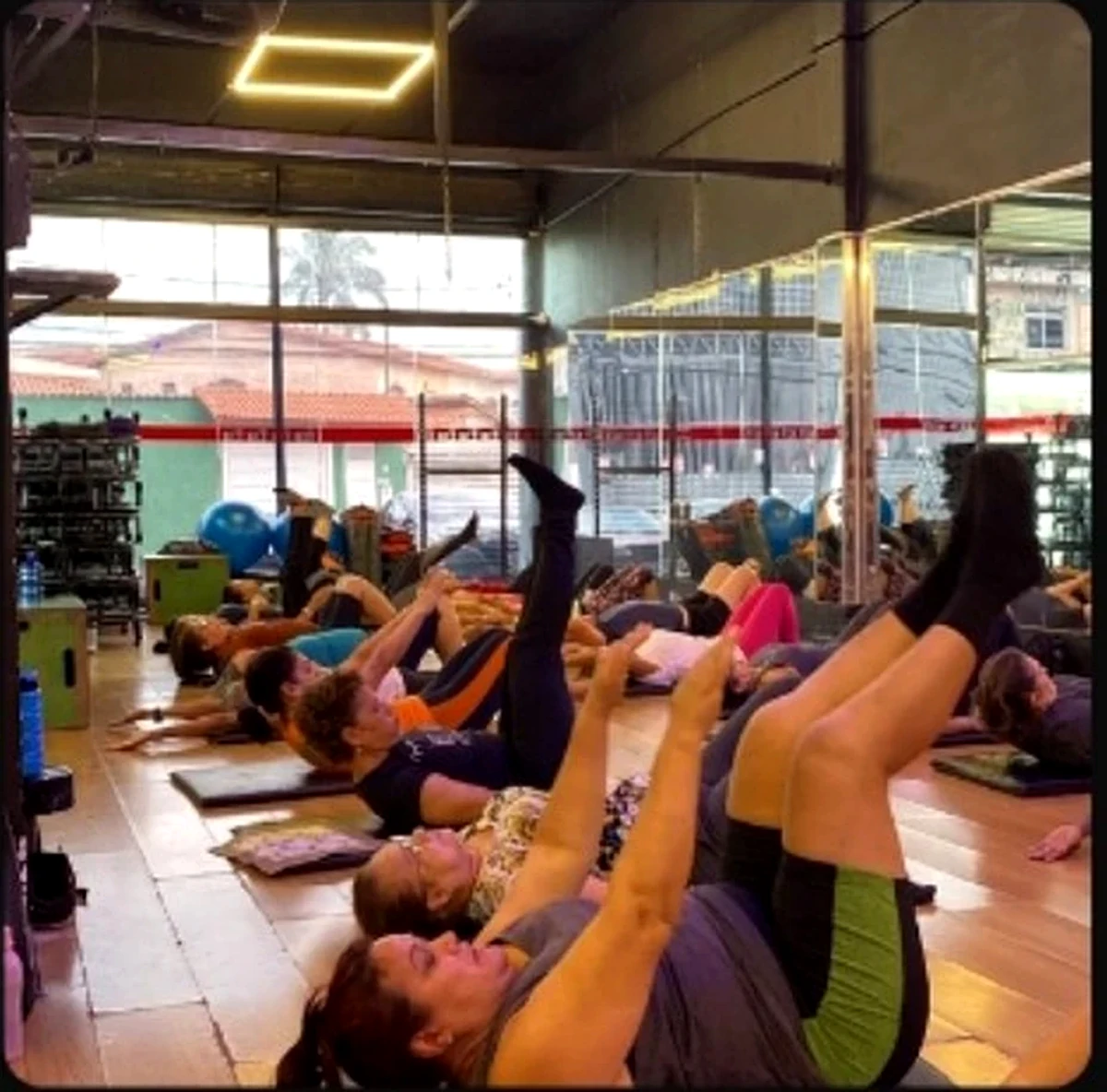 Aula em grupo na PROGYM
